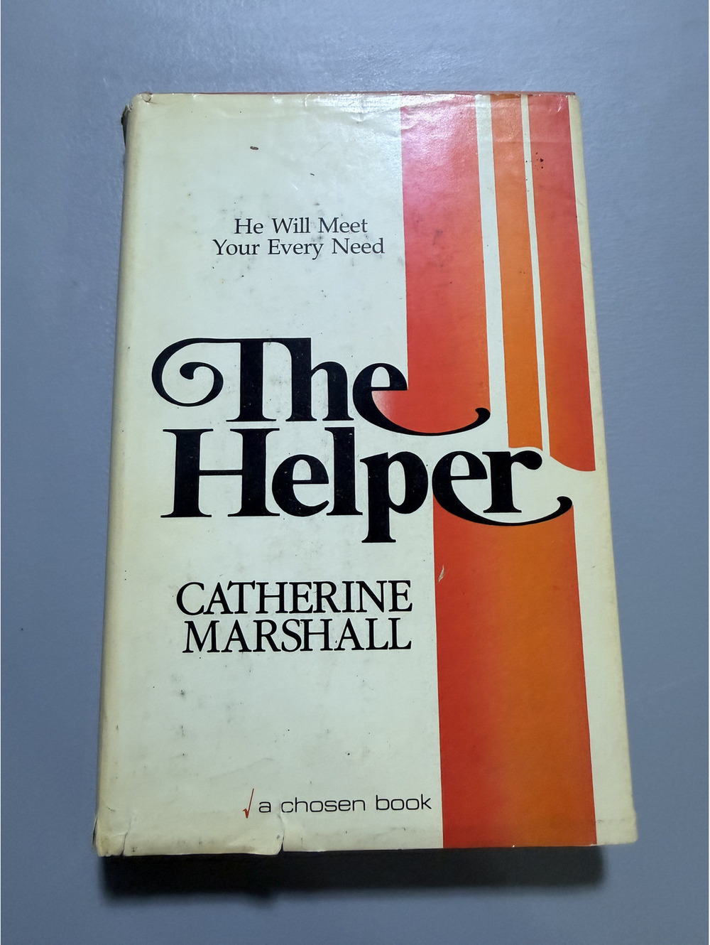 The Helper Catherine Marshall 1978 Christian Living Holy Spirit HC DJ Book